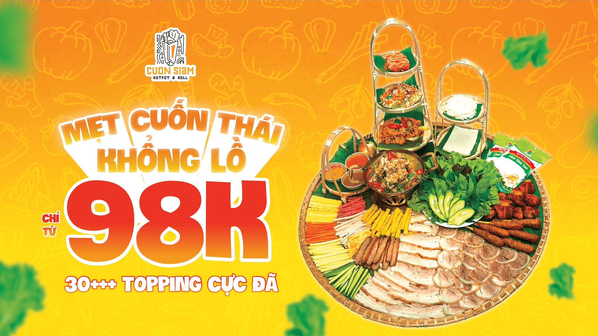 Mẹt Cuốn Thái Khổng Lồ