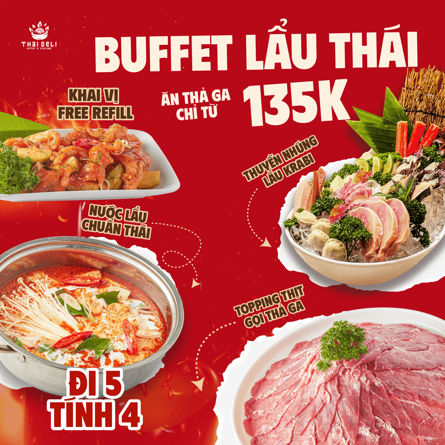 ĂN LẨU CHUẨN VỊ THÁI – GIÁ CHUẨN “HẾT HỒN” CHỈ TỪ 135K