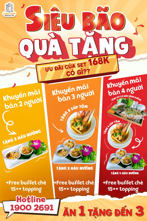 Siam Triple Buffet
