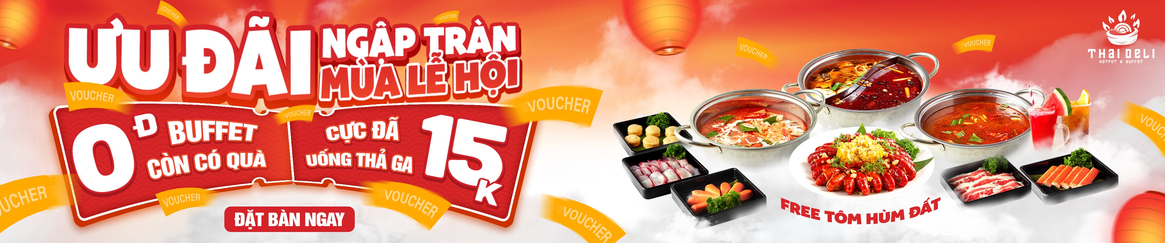 Ưu đãi ngập tràn mùa lễ hội